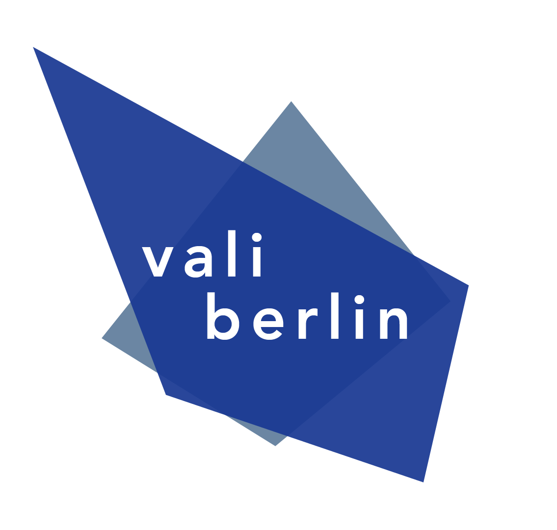 This is the logo for Vali Berlin at ESMT Berlin.